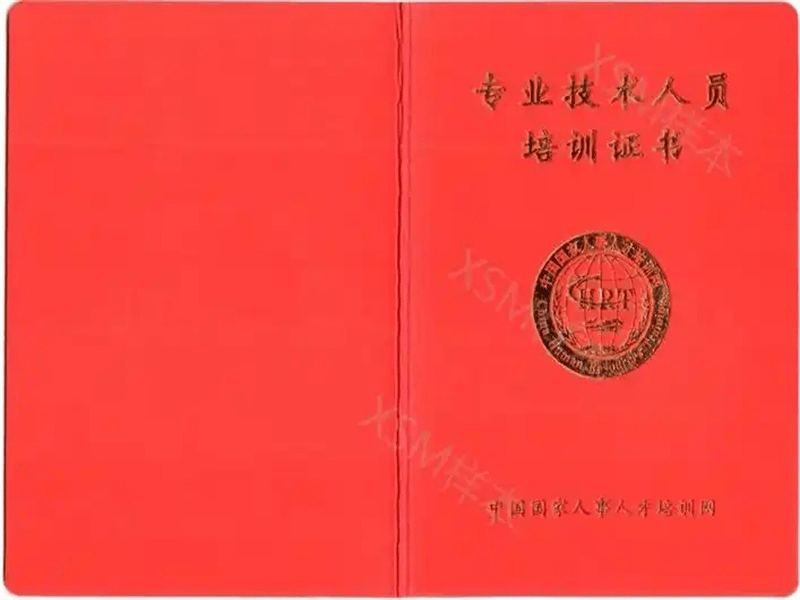 资质证件定制 资质证件定制-红金大气喜庆风